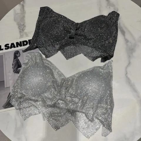 New Water Drill Tube Chain Beautiful Camisole Tank TOP CODE: KAR2964