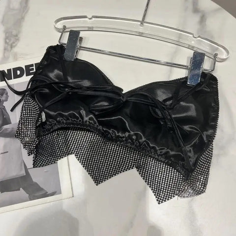 New Water Drill Tube Chain Beautiful Camisole Tank TOP CODE: KAR2964