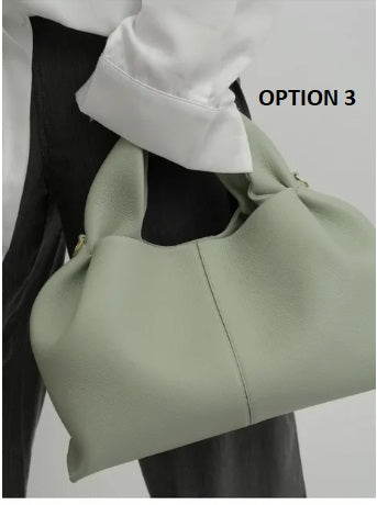 New Designer Simple Solid Handbags CODE: KAR2968