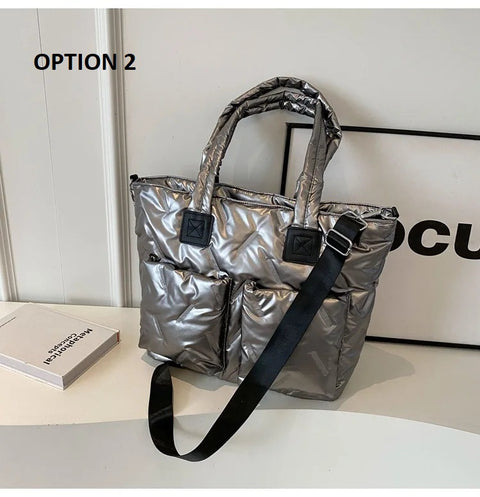 New Luxury Padded Tote Shoulder Hand Bags CODE: KAR2978