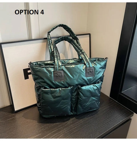 New Luxury Padded Tote Shoulder Hand Bags CODE: KAR2978
