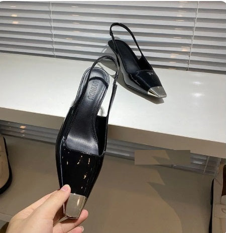 New Square Toe Thin High Heels CODE: KAR3000