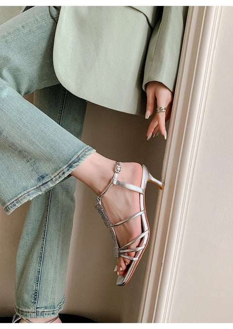 New Simple Strappy Slingback Open Toe Sandals CODE: KAR3003