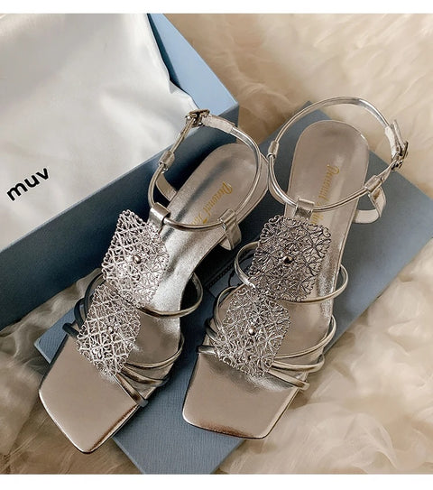 New Simple Strappy Slingback Open Toe Sandals CODE: KAR3003