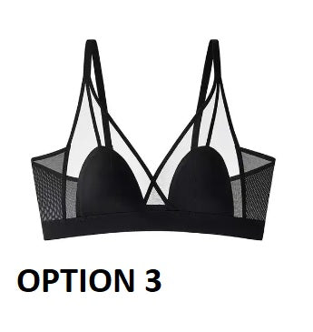 New small breast ultra-thin sexy lace ultra-thin sexy lace without steel ring bra CODE: KAR3009