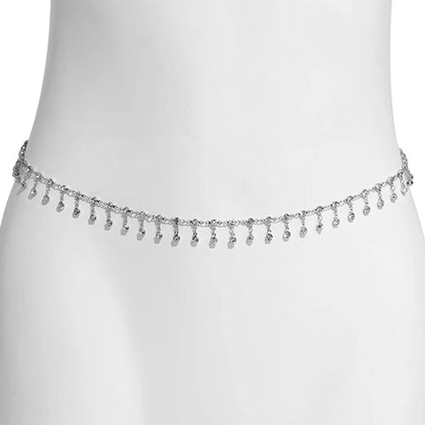 New Fashion Punk Rhinestone Tassel Belly Chain CODE: KAR3010