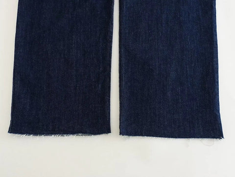 New Off Shoulder Corset Blue Casual Long Jumpsuit CODE: KAR3011