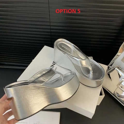 Summer New Platform Wedges Sandal  SIZE : 35 CODE: READY1447