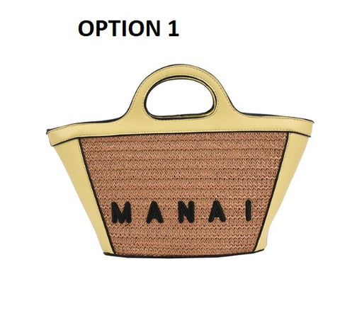 New Shoulder Bag High Quality Straw Woven Beach Handbag CODE: KAR3037