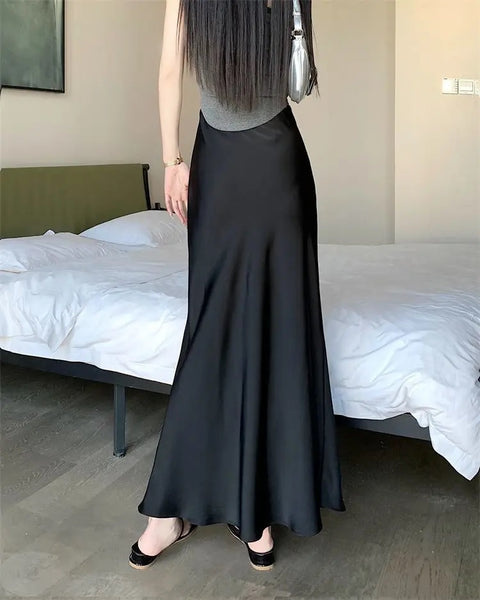 New Fashion A-line Casual High Waist Skirt CODE: KAR3038