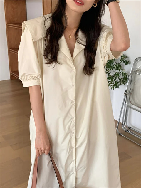 New Straight Sweet Hot Solid Long Dress CODE: KAR3048