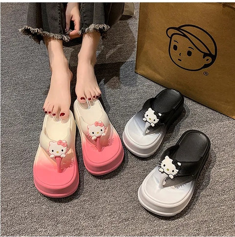 Hello Kitty Anime Cute Cartoon Anti-Slip Toys Girls Sandals CODE: KAR3053