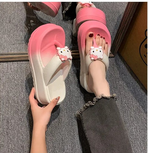 New Cute Cartoon Anti-Slip Toys Girls Sandals SIZE: 36-37,38-39 CODE: READY1494