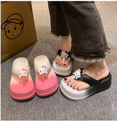 Hello Kitty Anime Cute Cartoon Anti-Slip Toys Girls Sandals CODE: KAR3053