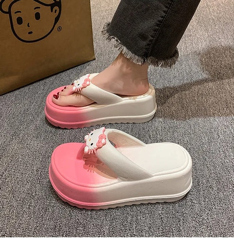 Hello Kitty Anime Cute Cartoon Anti-Slip Toys Girls Sandals CODE: KAR3053