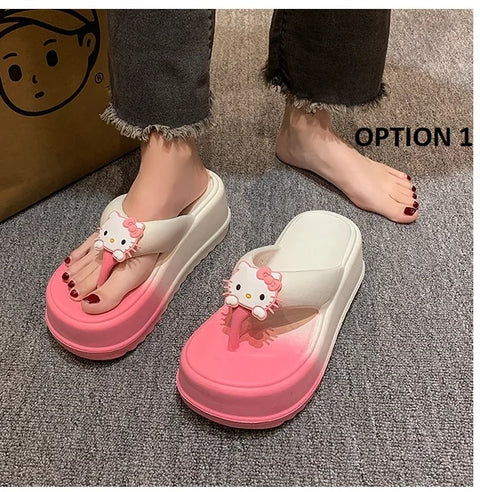 Hello Kitty Anime Cute Cartoon Anti-Slip Toys Girls Sandals CODE: KAR3053