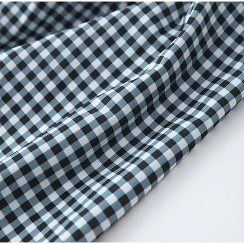 New Plaid Spaghetti Strap Chic Backless Sleeveless Bodycon Robes Maxi Dress CODE: KAR3058