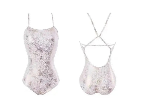 New Backless Hot Spring One Piece Swimming Suit CODE: KAR3072