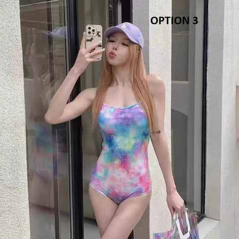 New Backless Hot Spring One Piece Swimming Suit CODE: KAR3072
