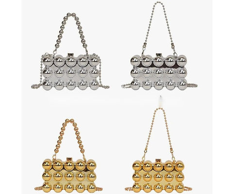 New One Shoulder Fashion Design Same Chain Box Bag CODE: KAR3074