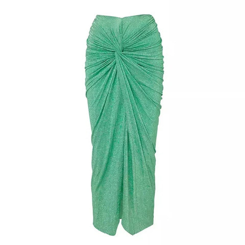 New Luxury One Piece Swimsuit With Skirt Two Piece Set Swimwear CODE: KAR3077