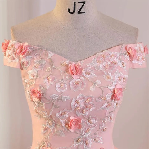 New Elegant Luxury Lace Ball Gown Prom Dress CODE: KAR3084