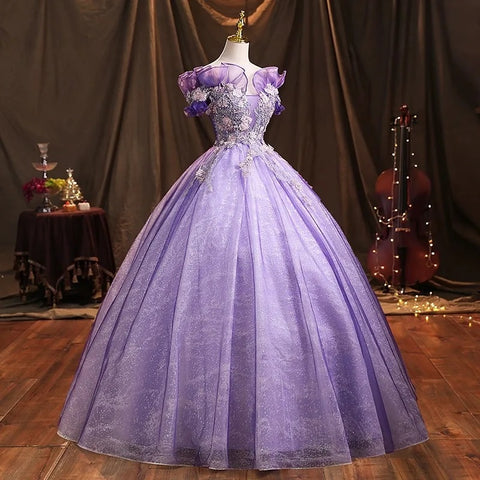 Newest Elegant Floor-length Ball Sweet Beading Lace Gown Dress CODE: KAR3089
