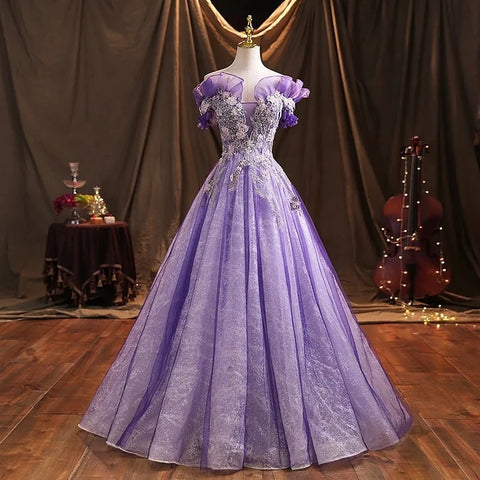 Newest Elegant Floor-length Ball Sweet Beading Lace Gown Dress CODE: KAR3089