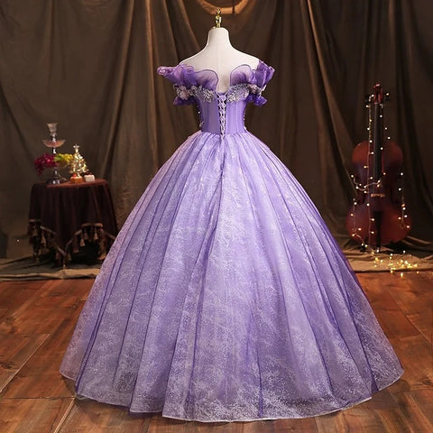 Newest Elegant Floor-length Ball Sweet Beading Lace Gown Dress CODE: KAR3089