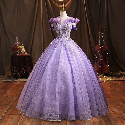 Newest Elegant Floor-length Ball Sweet Beading Lace Gown Dress CODE: KAR3089