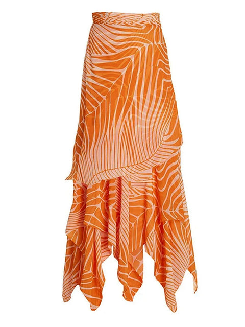 One Shoulder Three-Dimensional Flower Swimwear CODE: KAR3100