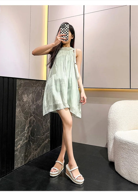 summer new One line open toe wedge platform sandal CODE: KAR3147