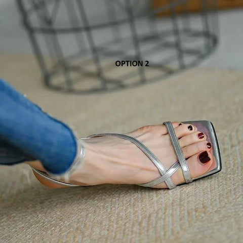 summer elegant straps open toe Narrow band wedge Platform Sandal CODE: KAR3148