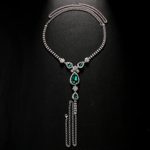 Sexy Rhinestone Thong Adjustable Stone Crystal Thong Panties Chain CODE: KAR3168