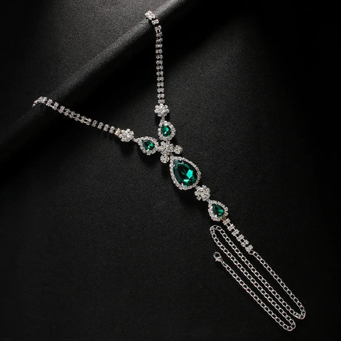 Sexy Rhinestone Thong Adjustable Stone Crystal Thong Panties Chain CODE: KAR3168