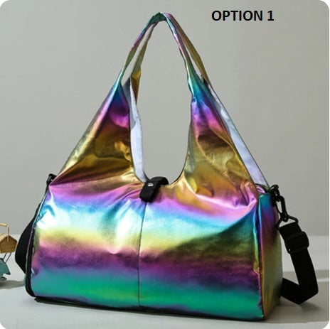 New Compartment Dry Wet Separation Leisure Exercise Cross body Gym Bag CODE: KAR3172