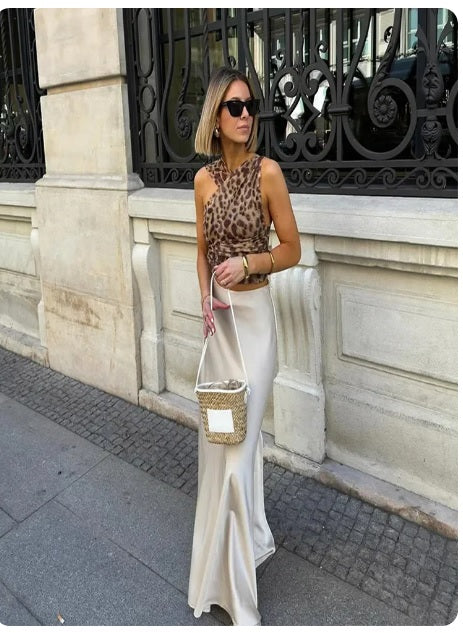 Summer Slim Hollow Out Irregular Sleeveless One Pieces Bodysuit CODE: KAR3193