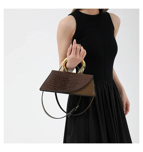 New Crocodile Shoulder High Quality Trendy Crossbody Light Luxury Handbag CODE: KAR3204