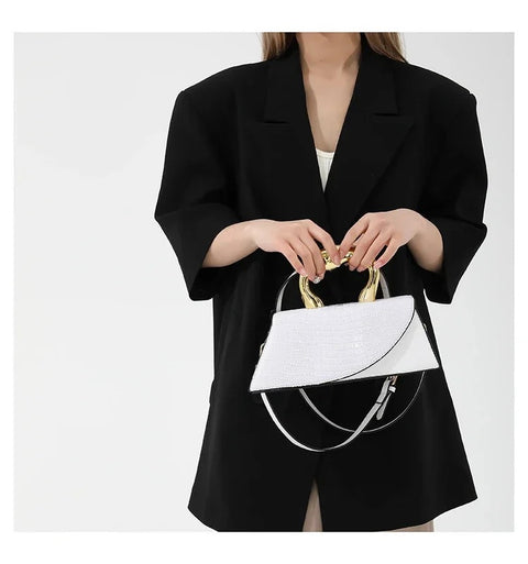 New Crocodile Shoulder High Quality Trendy Crossbody Light Luxury Handbag CODE: KAR3204