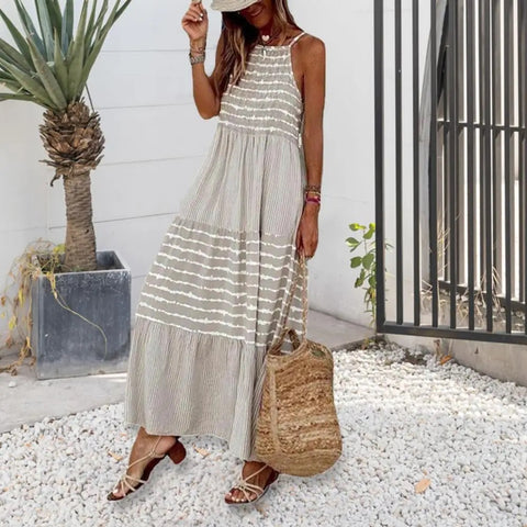 New Loose Breathable Long Sling Dress CODE: KAR3216