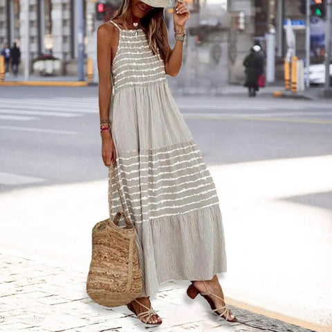 New Loose Breathable Long Sling Dress CODE: KAR3216