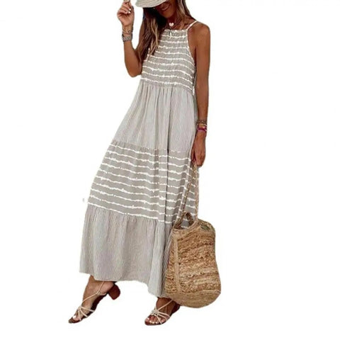 New Loose Breathable Long Sling Dress CODE: KAR3216