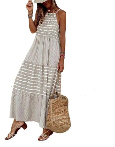 New Loose Breathable Long Sling Dress CODE: KAR3216
