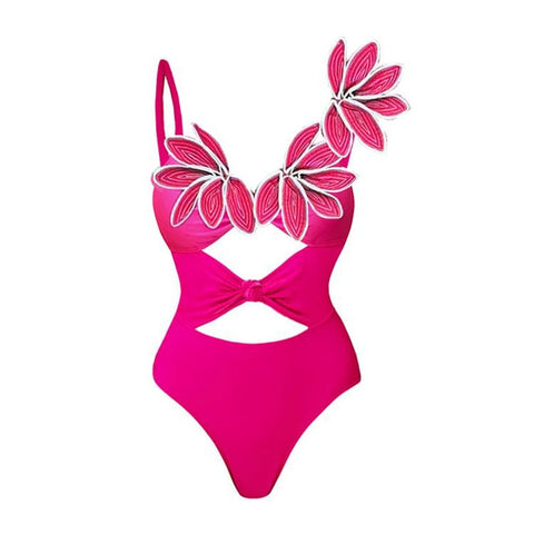 New Floral Ruffle Printed Push Up Slimming Bathing Swimwear  CODE: KAR3222
