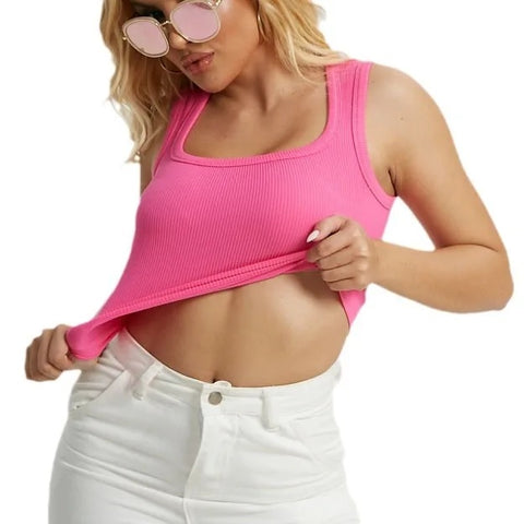 New Square Neck Vest Sexy Gym Yoga Top CODE: KAR3230