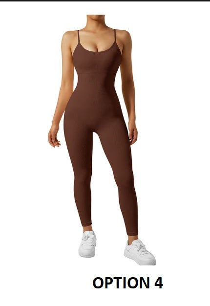 New Casual Summer Sleeveless Bodycon Jumpsuit CODE: KAR3231