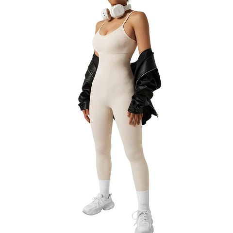 New Casual Summer Sleeveless Bodycon Jumpsuit CODE: KAR3231