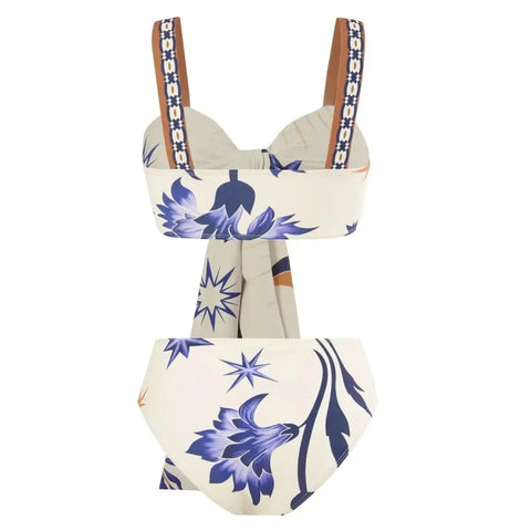 New Push Up Sexy High Waist Split Style Swimsuit Set CODE: KAR3250