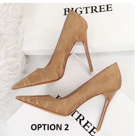 New Pumps Pointed Toe Stiletto High Heels CODE: KAR3257