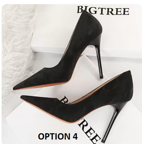 New Pumps Pointed Toe Stiletto High Heels CODE: KAR3257